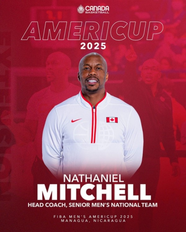 HEAD COACH！内特-米切尔继续作为加拿大男篮主帅率队征战美洲杯